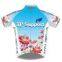 Brand women's sportswear cycling jersey cotton digital printing custom processing (factory direct)