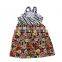 Yawoo big flower baby girls summer clothes vintage little girls dresses