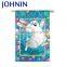 ODM 30x45cm Both Side Printing Custom Design Lovely Animal Garden Flag With Pole