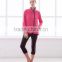 Yoga clothes high neck fleece women jacket