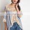 Ms Bohemia Beach Europe Hand Crochet Blouse Blouse Stitching