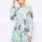 Without dress sexy girls photo women floral printed patterned skater dress