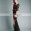back deep v high slit lace maxi celebrity dresses party dress women
