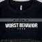 2017 newest black gauze hoodies printed letter t shirt cool girls sports t shirt for girls