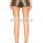 Cheap Shorts Girls Shorts Gold Satin High Quality Fabric Shorts