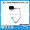 zinc alloy material engraved logo bag hanger hook blank for handbag