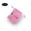2017 hot custom pink velvet pouch for jewelry supplier