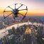 Aerial survey uav mapping inspection police drone with camera and GPS