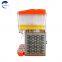 Double Bowls Food Grade 18L Cold Drink Dispenser for restaurant