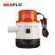 SEAFLO 12 V DC 3000GPH Electric Portable Sewage Pump