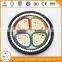 0.6/1kv 4 core PVC insulated and sheathed swa armoured 120mm2 cable