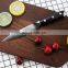 Custom handmade damascus steel Japanese chef knife making