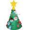 Wholesale Customization Christmas Pendant Children DIY Mass Felt Christmas Tree