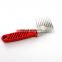 Fur grooming tool rake hairs pet comb dematting for dogs and cats