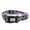 popular sale durable purple color nylon dog collar quick release dog collar