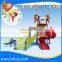 Customized small water park amusement equipment water house play area for kids