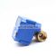 Brass two way mini electric motor electric ball valve hvac system 25mm  230 V spring return damper actuatorctuator