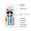 AC220V RGB 24 Key IR Remote Controller For SMD5050 LED Strips