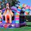 Candy Land Sugar Shack Bounce House Inflatable Bouncy Castle Bouncer For Sale