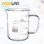 AKM Lab Heat Resistant Borosilicate Glass Customize Beaker Mug