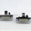 Carest 2pcs Car 12V 18LED License Plate Lights SMD for Toyota Corolla_E11 Crown S180 Starlet EP91 Vios Previa ACR50 GSR50