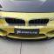 Dry Carbon Fiber M4 Front Bumper Upper Splitters Trim for BMW F80 M3 F82 F83 M4 14-19