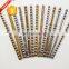 golden or silver color interior wall decoration border tile