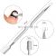 High Quality Double Ended Stainless Steel Nail Polish Cuticle Pusher Spoon Nail  Cleaner