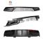 Honghang Factory Manufacture Car Auto Parts Rear Lips Spoiler, Rear Bumper Lip Diffusers For Civic 2016 2017 2018