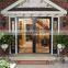 modern patio french entrance aluminium framed swinging traffic doors