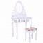 Modern Furniture Wood 4 drawers Make-Up Vanity Table mirror make up table