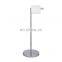 Fashion Modern Stainless Steel Toilet Paper Holder  Simple Toilet Paper Holder  and Easy to Use Standing Toilet Paper Holder