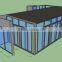 Hot Product Top Quality Foshan Wanjia Custom Color Sunrooms / Glass Houses