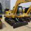 Used Japan original Komatsu PC60 mini crawler excavator, Komatsu 6 ton digger with blade price low on sale