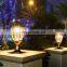 Outdoor Waterproof IP65 LED Solar Lamp Garden Lamp European Style Post Pillar Fence Post Lights