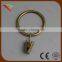 Metal curtain ring clips for voile/drapes hanging