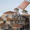 E1004 flat square clay roof tiles/ german roof tile/ heavy roof tiles ceramic
