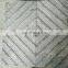 Tan brown granite tactile paving tiles