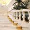 brand new marble stair railing design