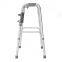 Rollator Walker Lightweight Aduminum Adult Singe Button Folding Walker Frame