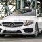 Обновление до версии Maybach класса S w222 с полно-LED фарами для Mercedes Benz класса C W205 с 2015 по 2021 год
