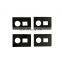 3-12mm Black White Decorative Color Silk Screen Printed Tempered Toughened Safety Glass