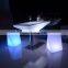 led illuminated cocktail table vanity with led light steel base led bar table led chairs and bar tables outdoor furniture