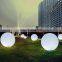 mushroom glowing OEM Factory Waterproof Outdoor Landscape Solar Garden Decorative led ball light stone lamp