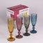 Fashionable And Durable Wholesale European Retro Colored Lead Free Champagne Glass Goblet