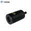 LED variable focus spotlight E27 screw shaped light bulb emitting light on the side