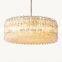 Hengzhi Modern Luxury Dining Hotel Circular Celling Lighting CHIARA CLEAR GLASS ROUND CHANDELIER 47