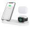 3 in 1 Desktop Magnetic Wireless Charger Multi-function Phone Charging Stand for iPhone 15-12 Pro Max Apple Watch AirPods Pro