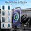 Portable Auto Holder & Magnetic Car Mount for iPhone Flexible Wireless Phone Charger Stand Shape for Desk or Indoor Use