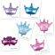 Hot Selling Baby Shower Girl Years Crown Shaped Balloons Birthday Party Decoration Balloon Princess Gold Crown Foil Balloons